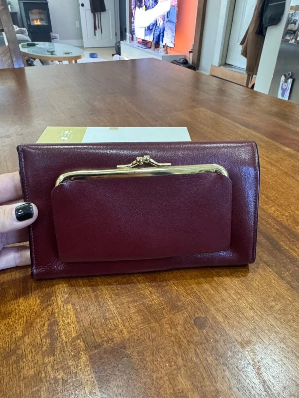 New with Original Box Vintage Princess Gardner Checkbook Wallet Change Purse